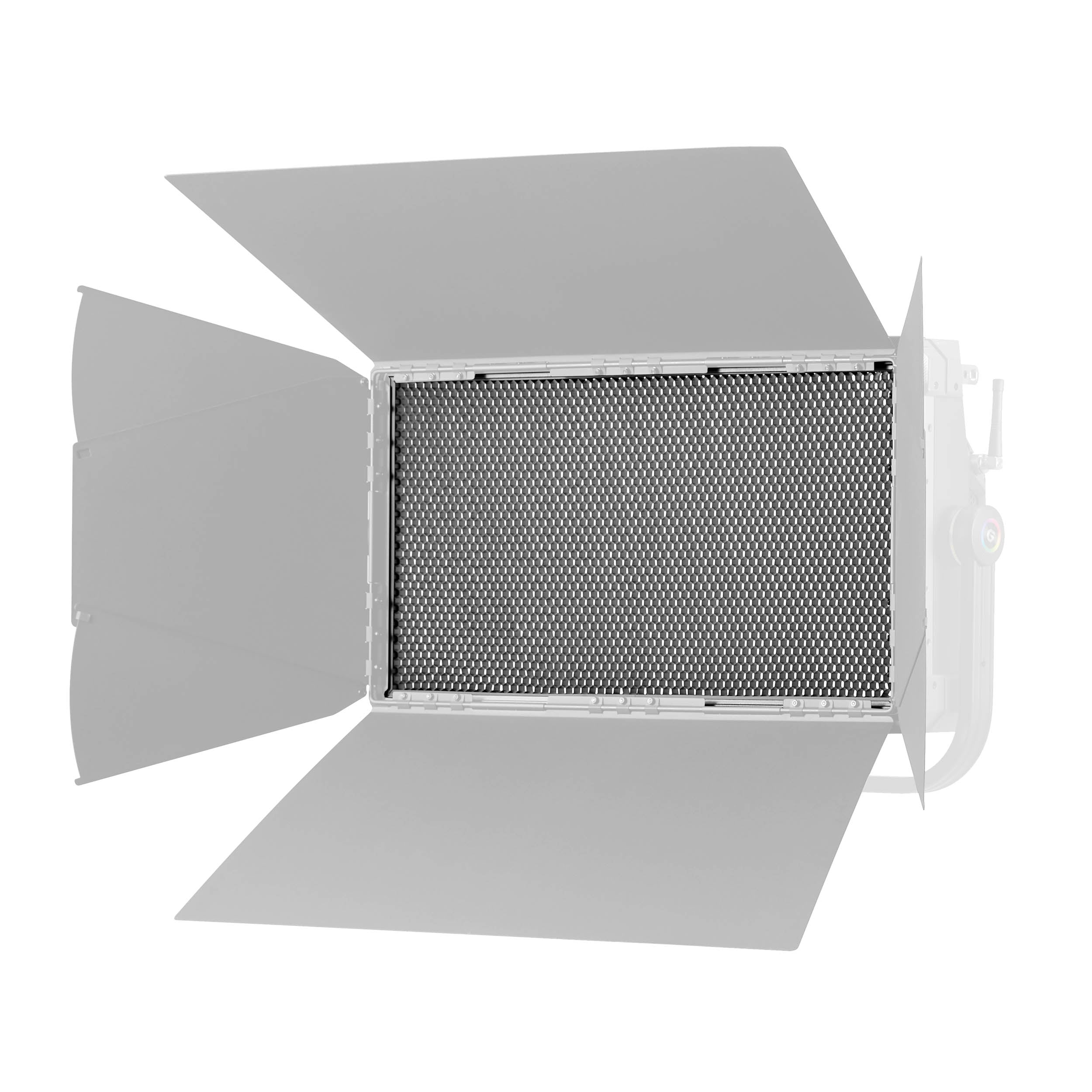 KNOLED P600RH30 30° 2'x1' Honeycomb Grid for P600R & P1200R LED Light - Perfect for Photography, Video Lighting, and Studio Light Control
