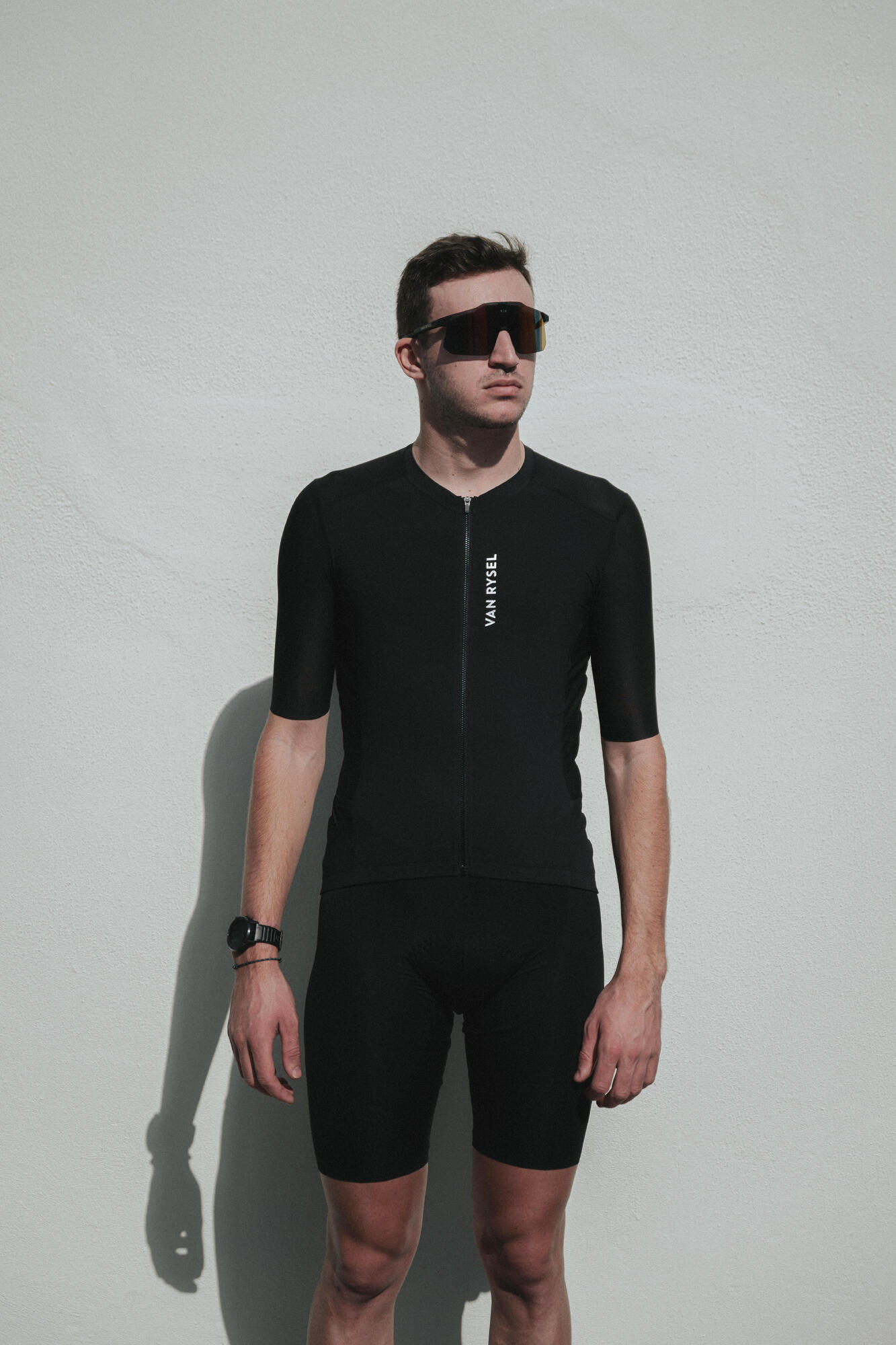 Van Rysel Unisex RCR 2 Short Sleeve Cycling Jersey - Breathable & Quick-Dry for Road Biking & Training - Perfect for Men & Women Cyclists