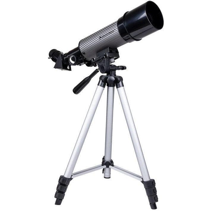 Celestron Travel Scope 60 DX Portable Telescope with Smartphone Adapter - Compact Astronomy Telescope for Beginners, Kids & Adults - Perfect for Stargazing, Bird Watching & Travel Adventures