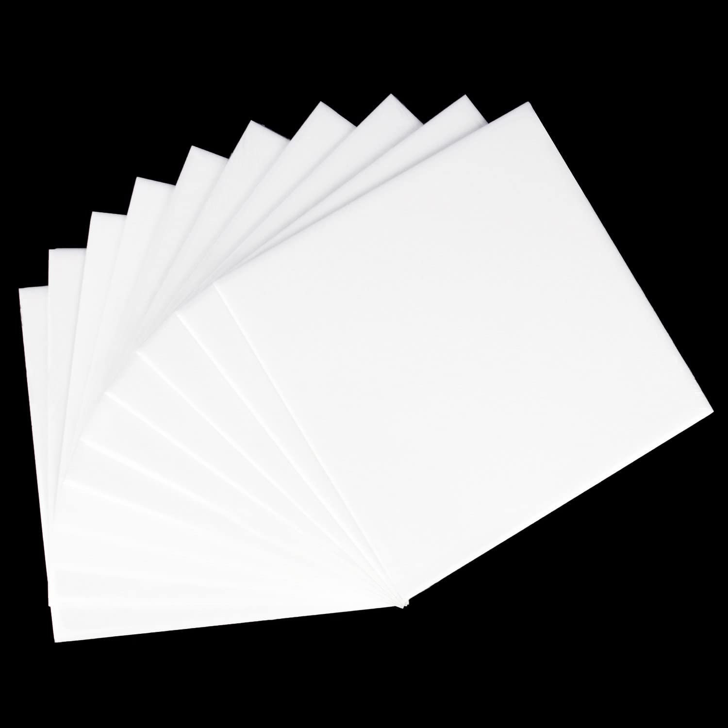 Stonylab TLC Silica Gel 60 Plates (20x20cm) - 16 Pack, 200-250µm Thick with Plastic Backing & GF254 Indicator for Thin Layer Chromatography | Lab Analysis, Chemical Separation, Pharmaceutical Testing, Research & Education