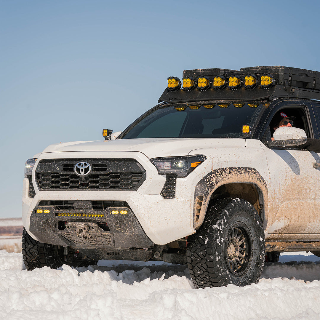 2024+ Toyota Tacoma Covert Front Bumper - Heavy Duty Off-Road Bumper for Truck Protection | Perfect for Overlanding, Rock Crawling & Adventure Vehicles