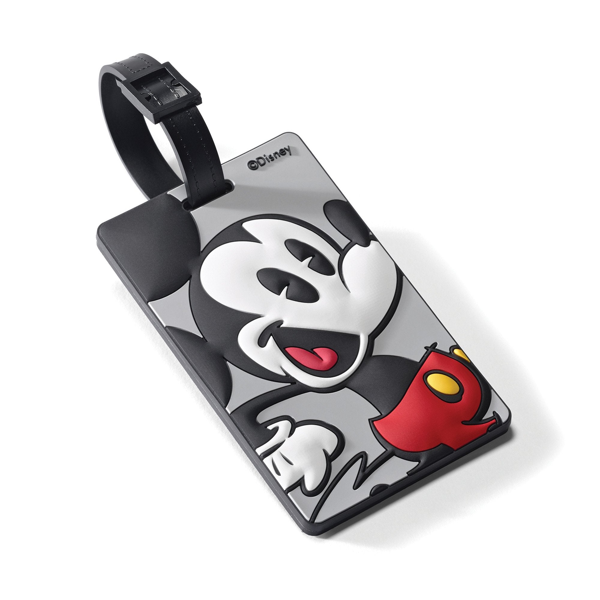 American Tourister Mickey Mouse Classic Luggage Tag - Durable Travel Accessory for Suitcases & Bags - Perfect for Disney Vacations, Air Travel & Cruise Trips