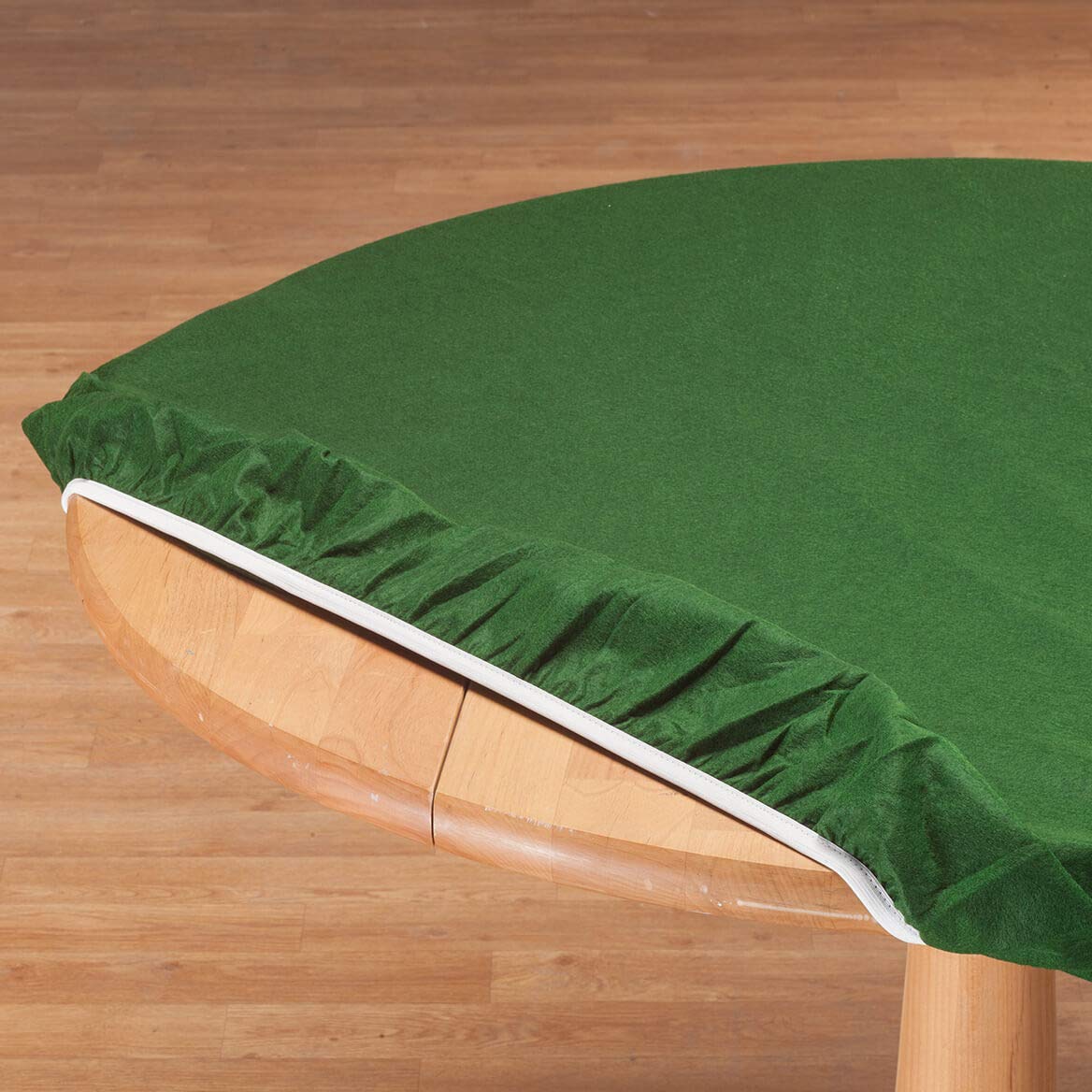 Walter Drake Round Felt Game Table Cover for Poker & Board Games