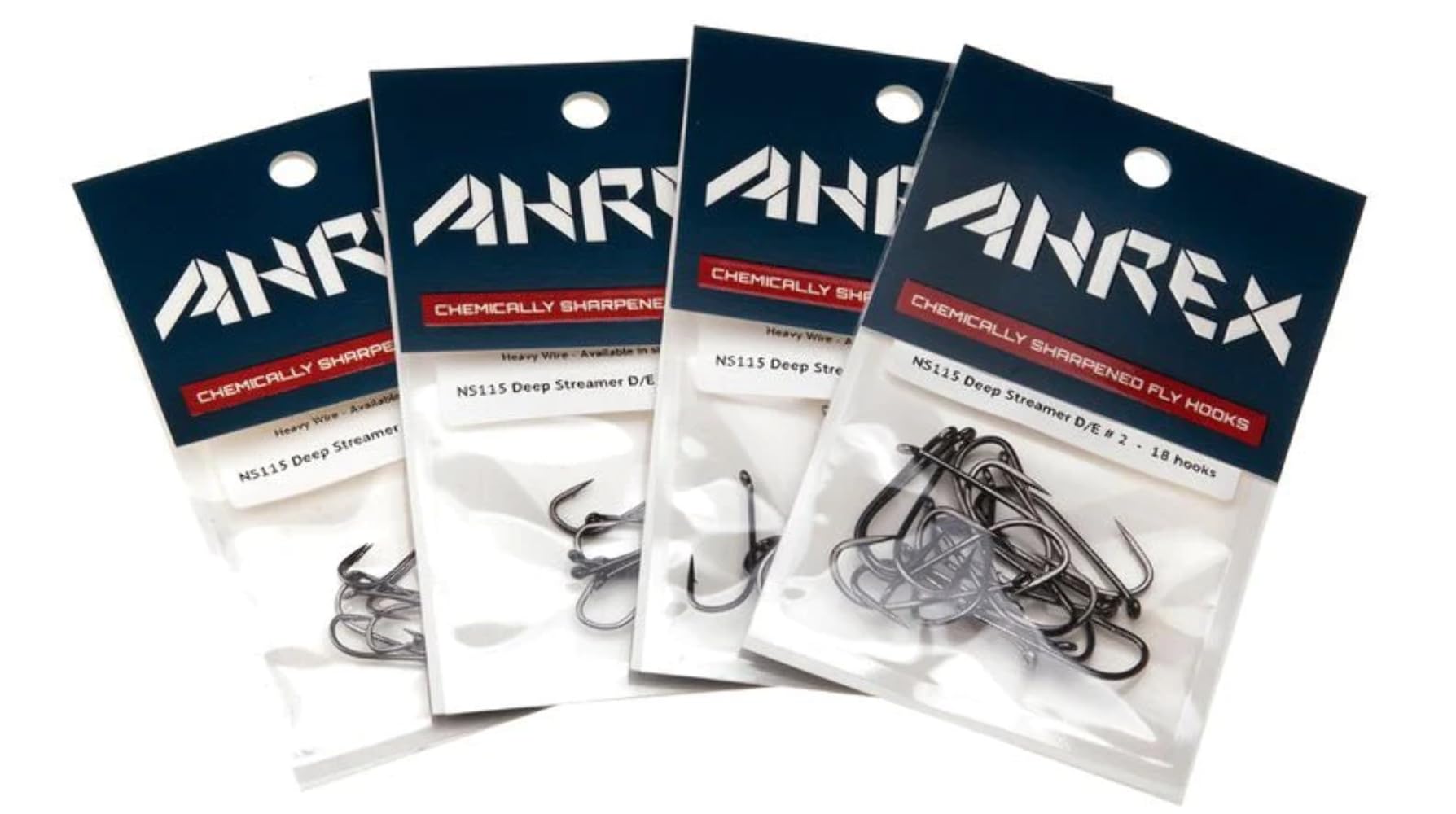 Ns115 Nordic Salt Deep Streamer Fishing Hook Size #6 - Perfect for Trout, Salmon, and Bass Fishing in Rivers and Lakes