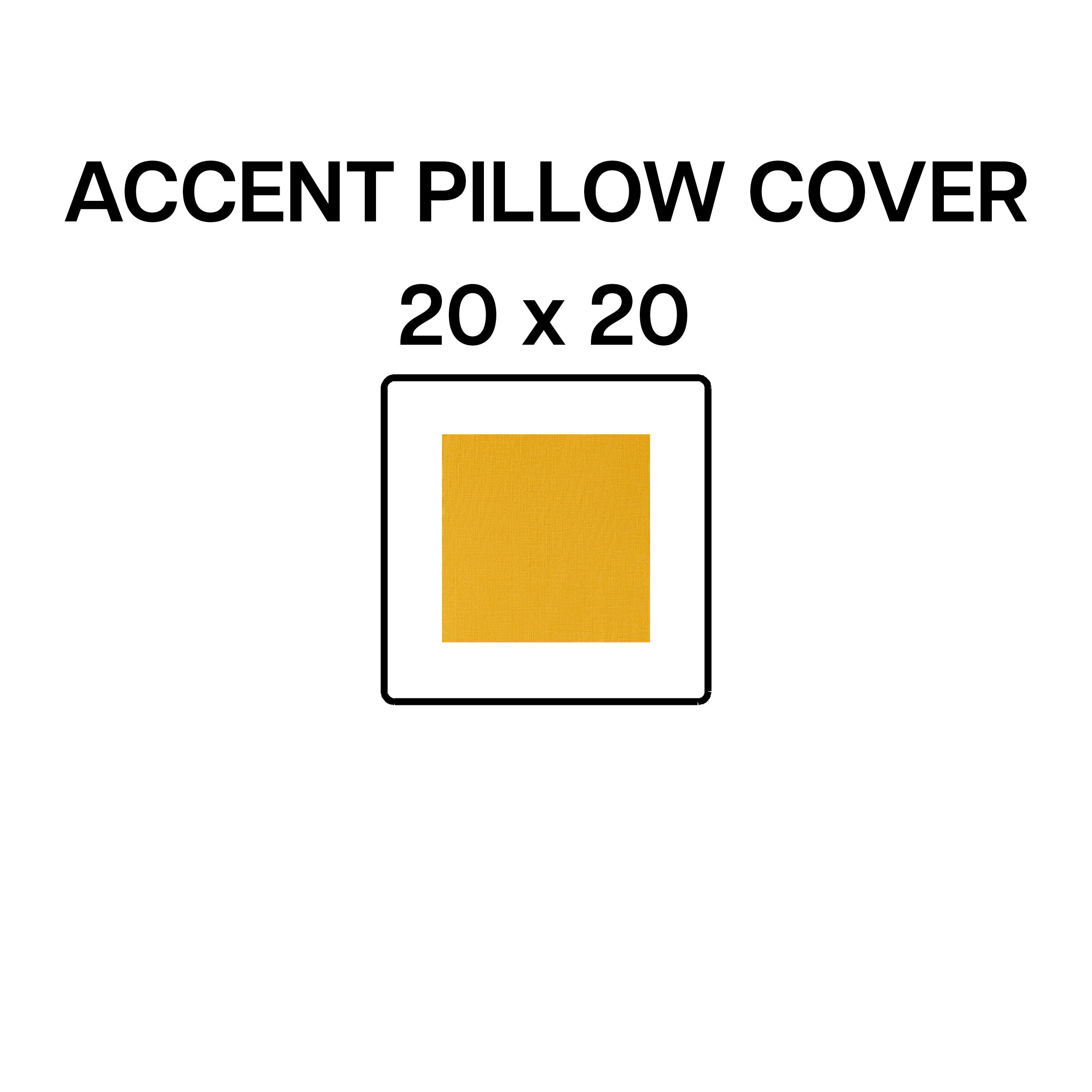 20x20 Sunflower Printed Accent Pillow Cover - Decorative Throw Pillow Case for Sofa, Bedroom & Living Room - Home Decor Cushion Cover (BP 642 38)