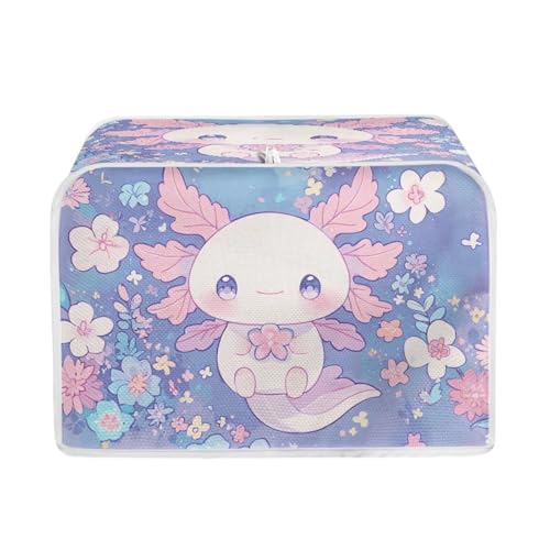 Cute Axolotl Cherry Blossom
