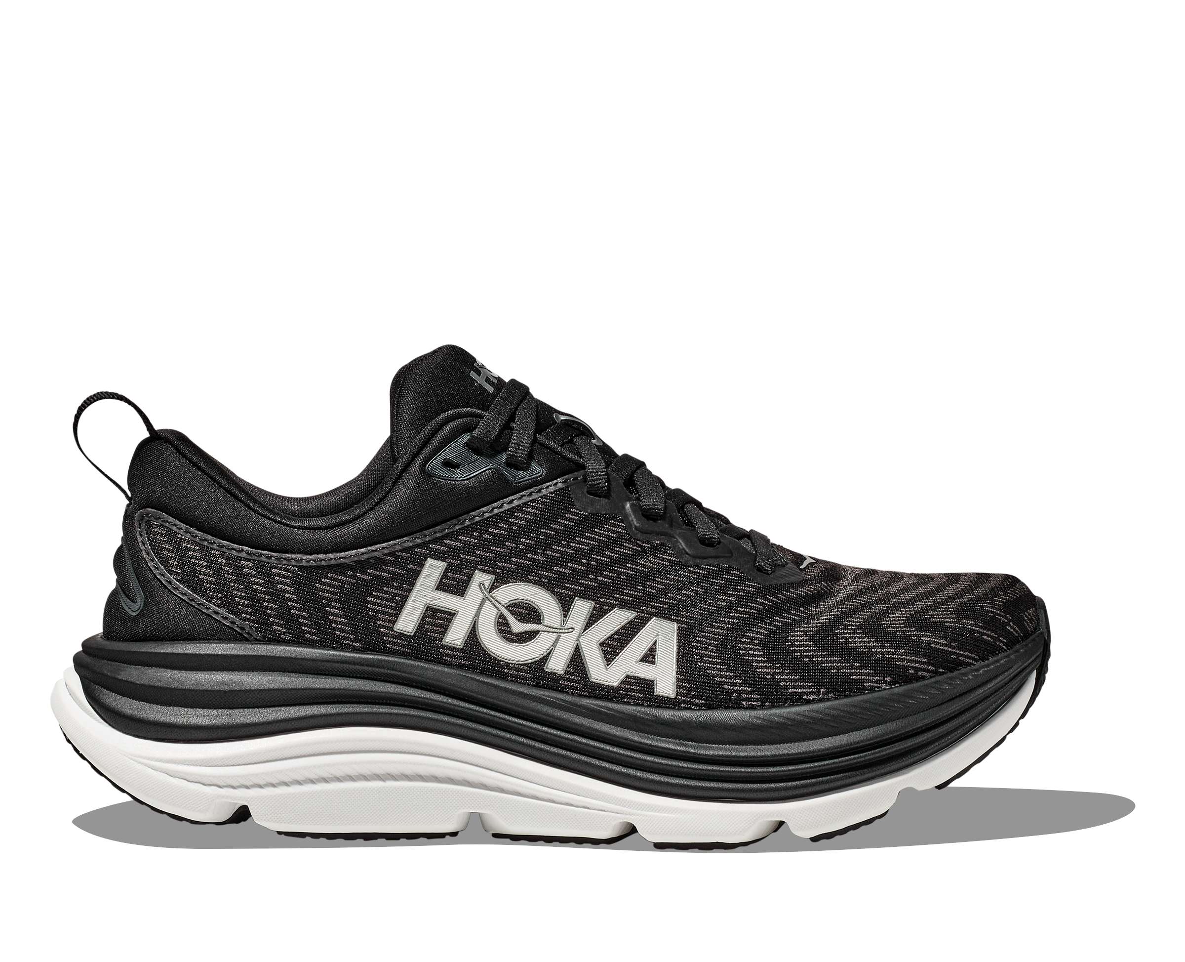 Women's Gaviota 5 Running Shoes - Black/White (BWHT) | Lightweight Cushioned Sneakers for Jogging, Gym Workouts & Everyday Wear