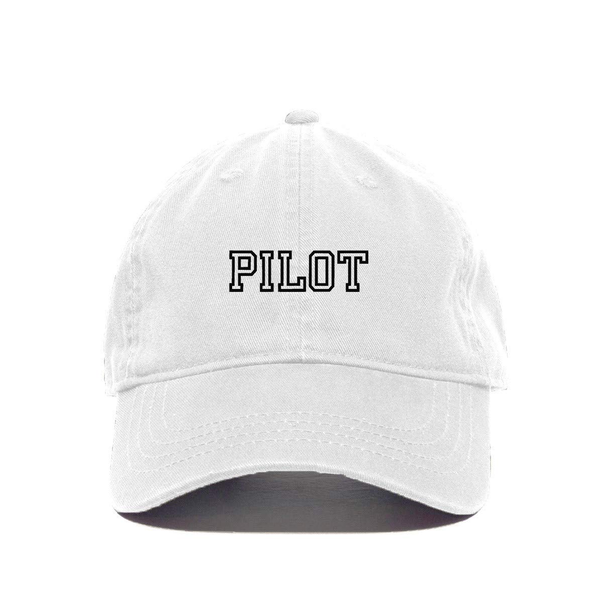 Pilot Baseball Cap - Embroidered Cotton Adjustable Dad Hat for Men & Women | Casual Outdoor Sun Protection for Driving, Sports & Daily Wear