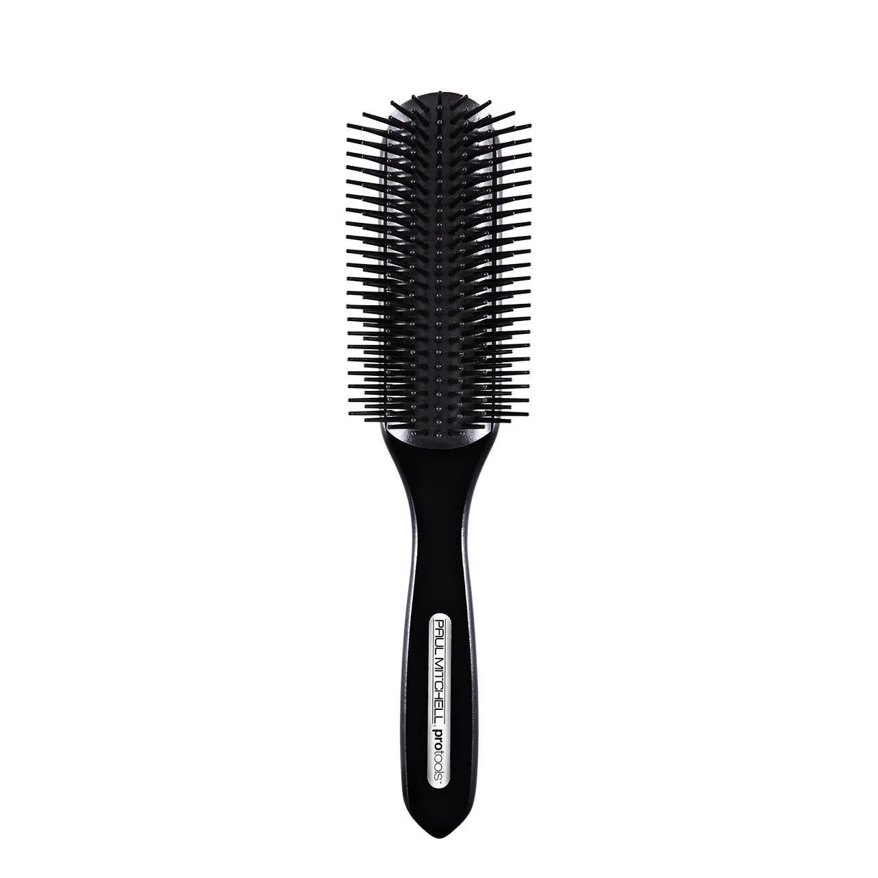 407 Professional Hair Styling Brush - Detangling & Smoothing Round Brush for Blowouts, Curling & Volumizing - Perfect for Salon & Home Hair Care (Black)
