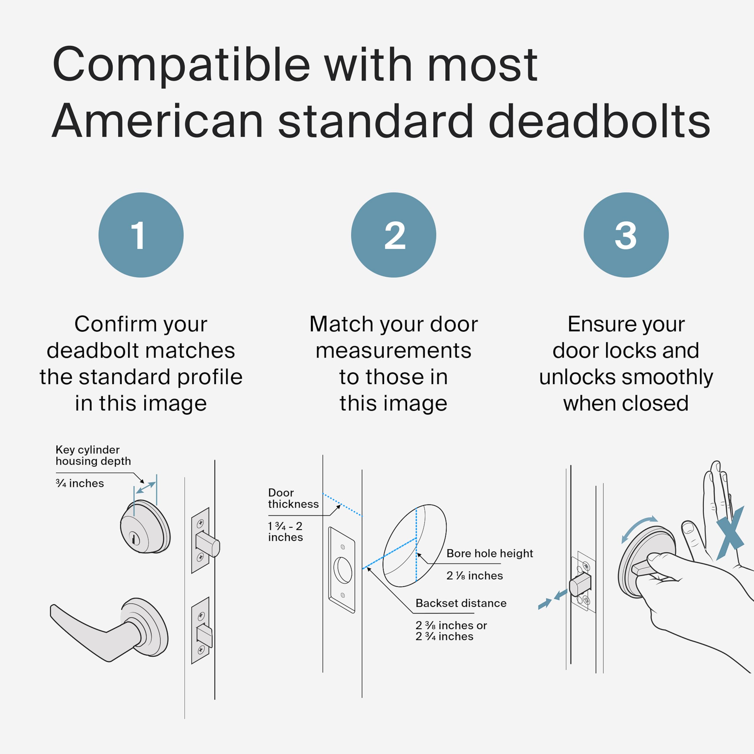 Level Lock+ WiFi Deadbolt Smart Lock - World's Smallest Smart Lock with Apple Home Key - Remote Lock/Unlock via iOS & Android App - Compatible with Apple Home, Alexa & Google Home (Satin Nickel) - Perfect for Smart Homes, Vacation Rentals & Airbnb Properties