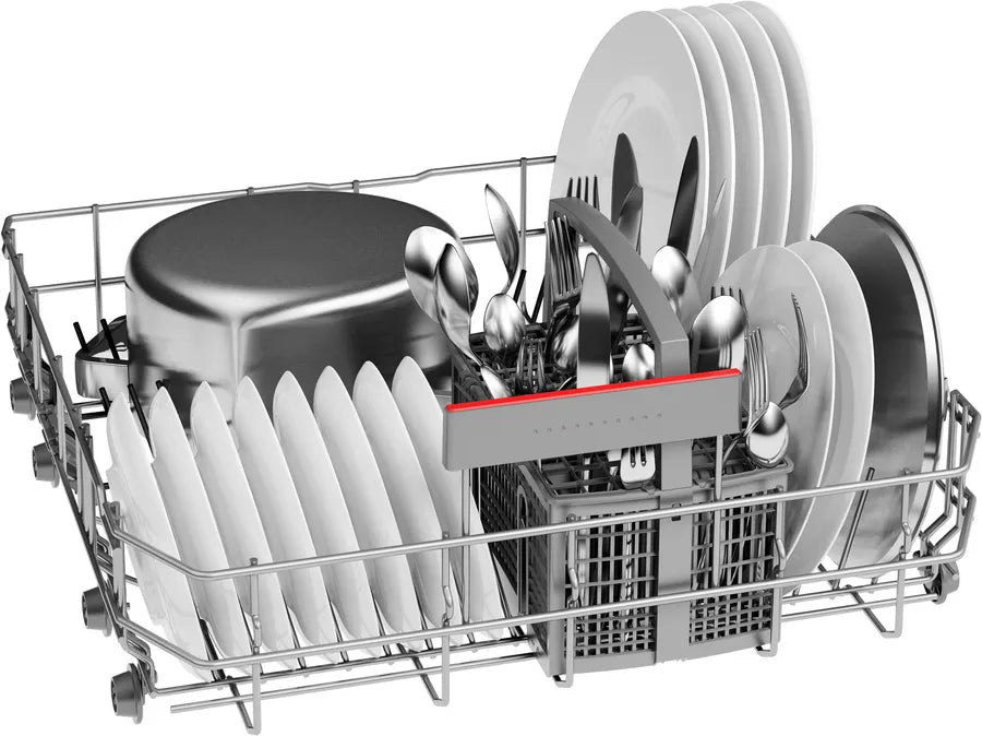 Bosch Series 4 60cm Freestanding Dishwasher SMS4HVI01A - Energy Efficient, Quiet Operation for Modern Kitchens - Perfect for Small Families & Open-Plan Homes