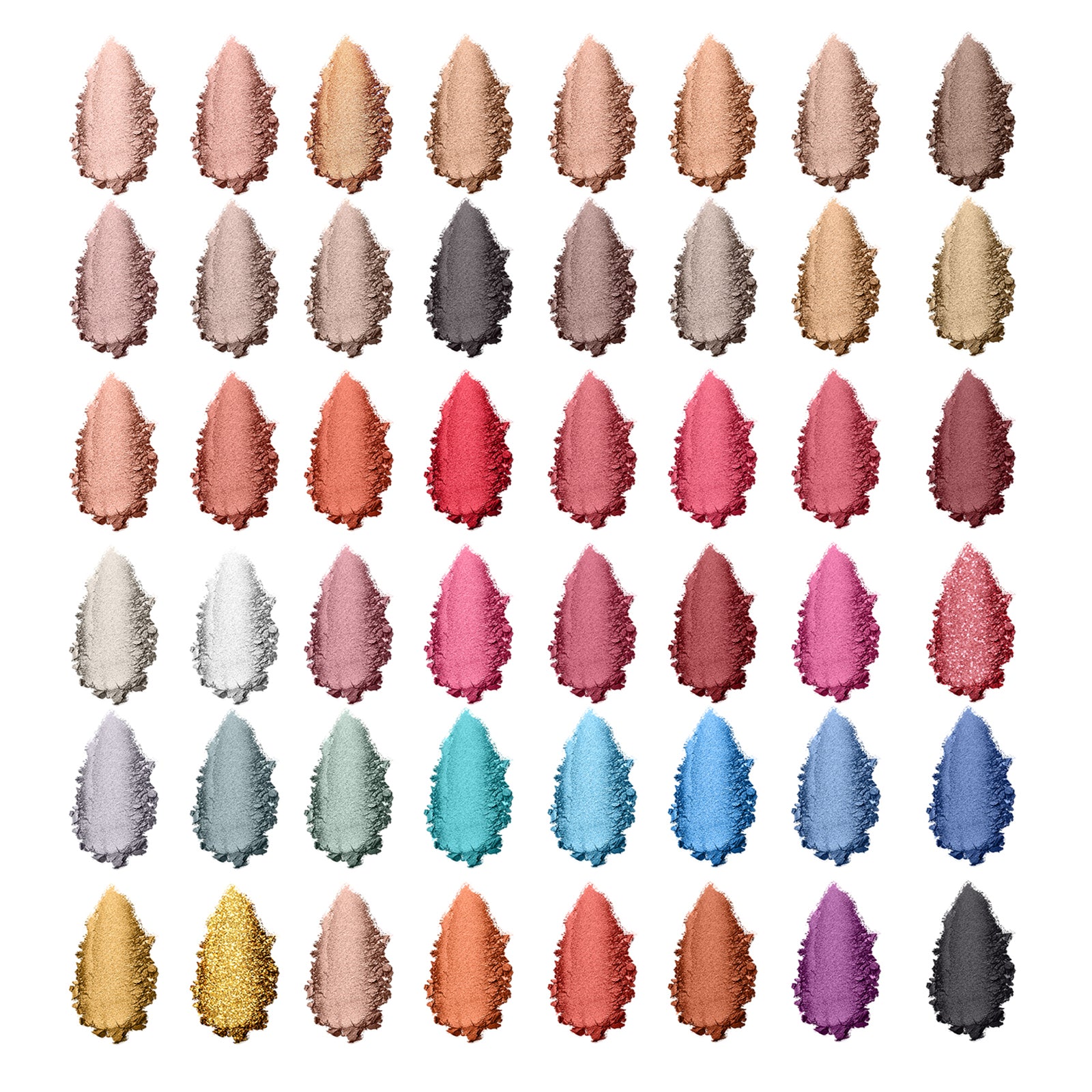 ONLYBETTER Vegan 48 Color Rainbow Eyeshadow Palette - Cruelty Free Matte & Shimmer Makeup Set for Professional & Everyday Use | Perfect for Parties, Weddings & Special Occasions