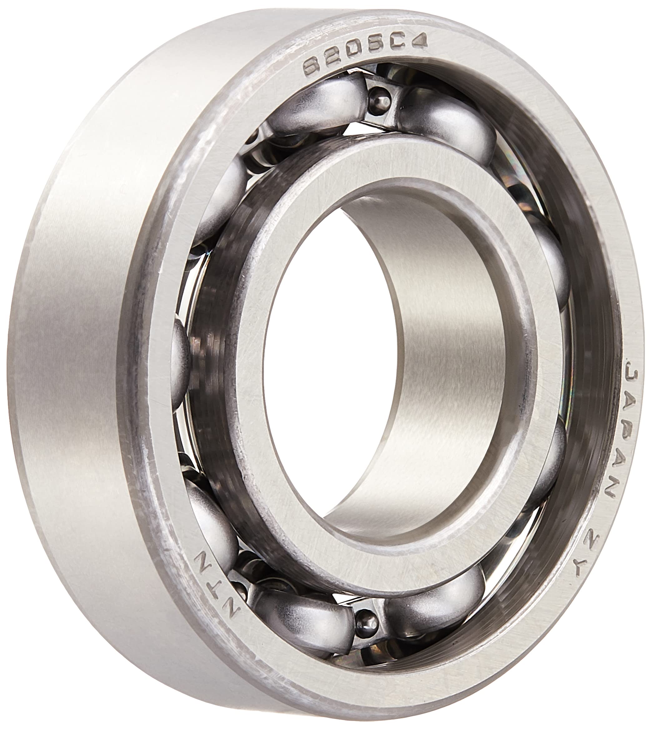 NTN 6205C4 Deep Groove Ball Bearing - C4 Clearance, Steel Cage, 25mm ID x 52mm OD x 15mm Width - High Precision Radial Bearing for Industrial Machinery, Automotive, Power Tools & Conveyor Systems