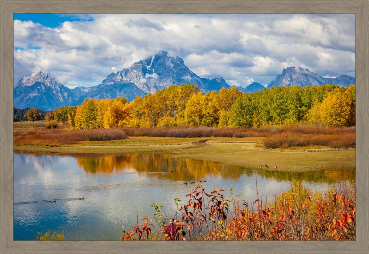 Changing Seasons Large Wall Art - Stunning Canvas Prints for Home & Office Decor - Perfect for Living Room, Bedroom & Seasonal Home Styling