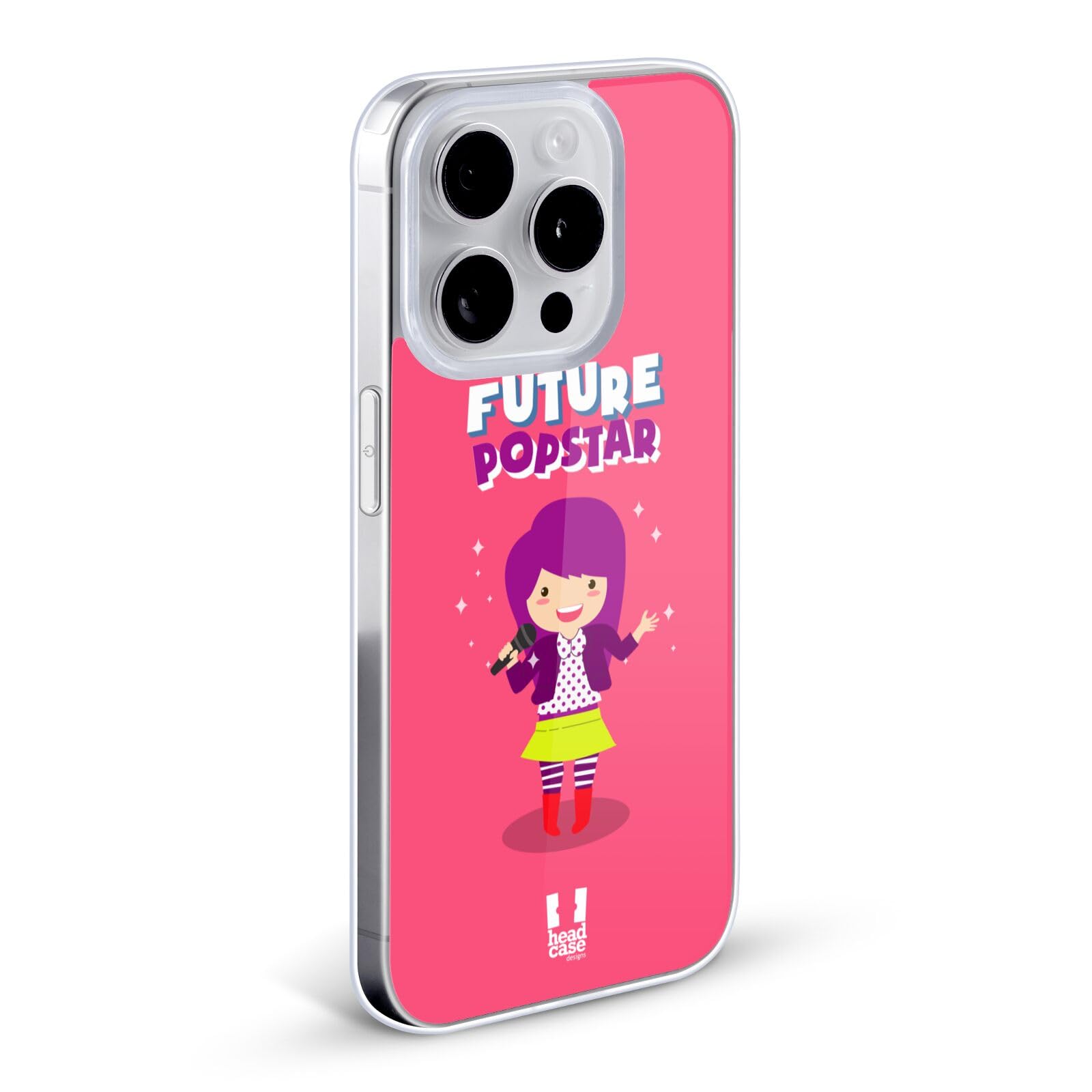Head Case Designs Popstar Kids of Tomorrow Soft Gel Phone Case - Compatible with Apple iPhone 7/8/SE (2020 & 2022 Models) | Trendy Protective Cover for School, Travel & Everyday Use
