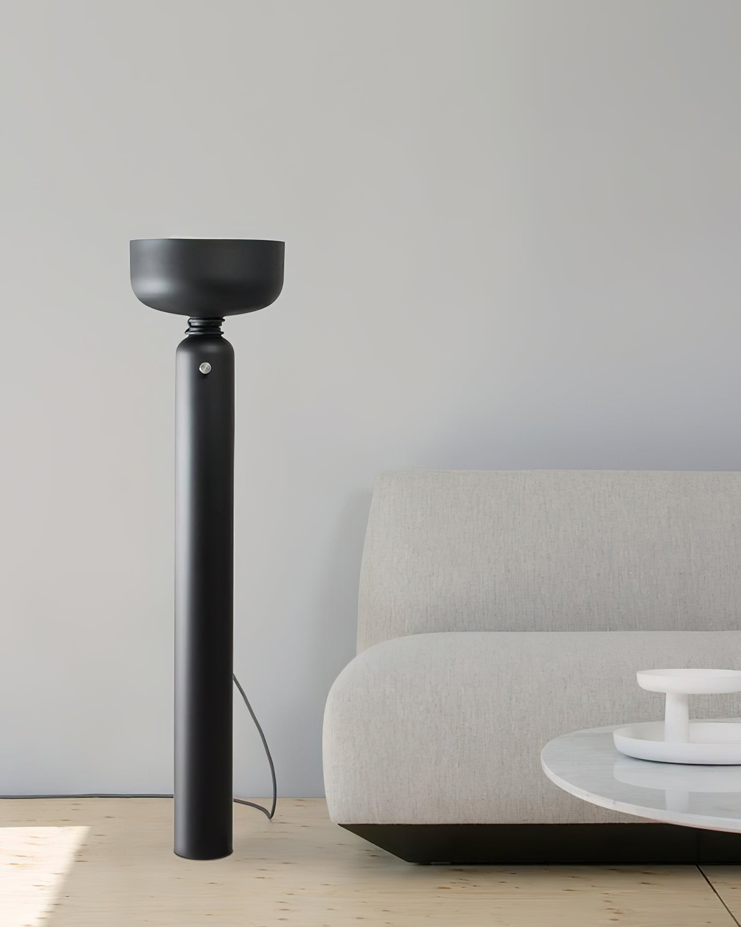 Adjustable Dumbbell Floor Lamp - Modern Home Gym & Living Room Decor - Perfect for Workouts, Yoga, and Relaxation