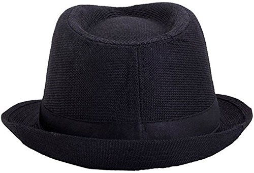 SHISHUONLINE Fedora Hat for Men & Women - Classic Wool Felt Dress Hat with Wide Brim - Perfect for Outdoor Events, Weddings & Fashion Accessories (Pack of 1)