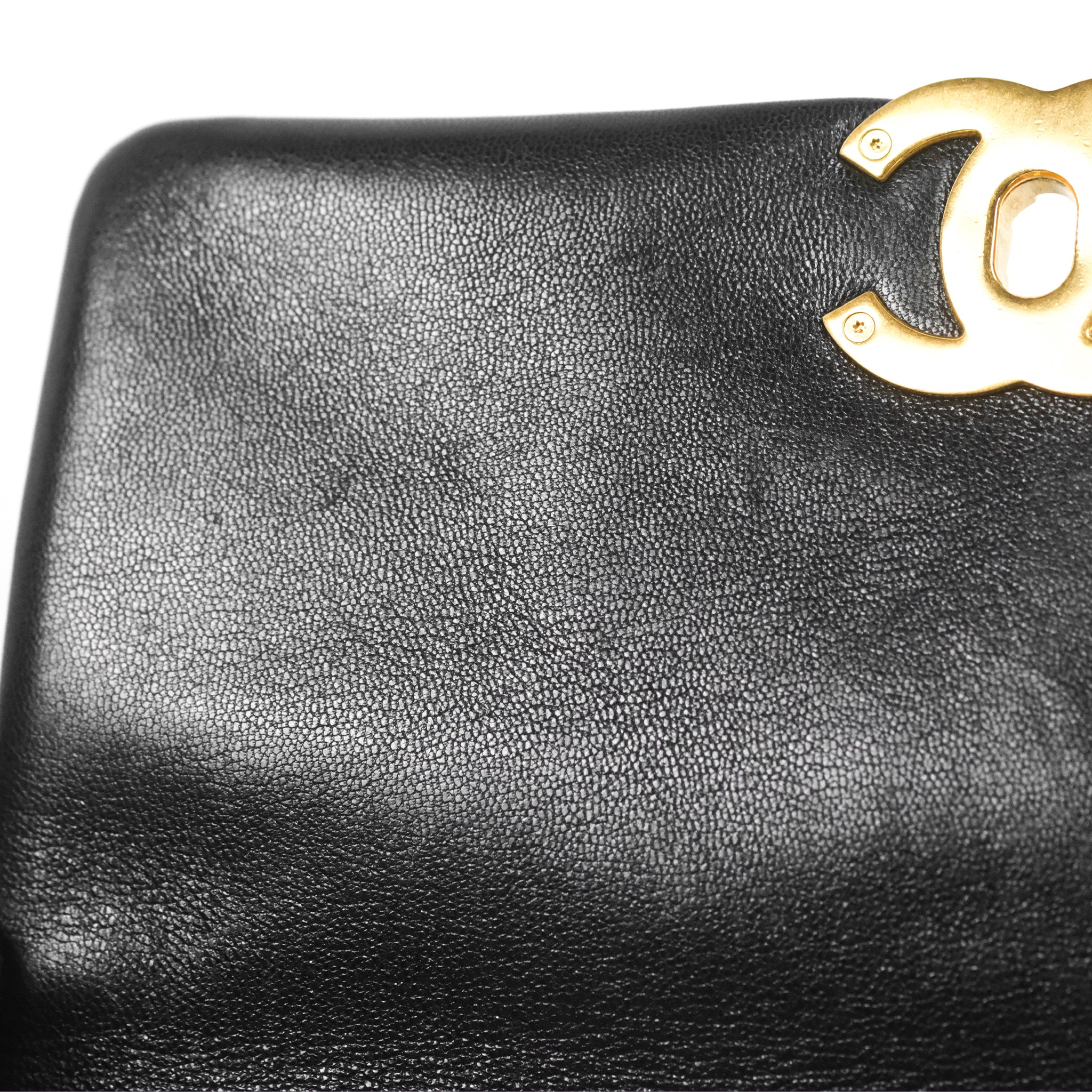 Chanel 19 Small Black Goatskin Leather Bag with Mixed Gold/Silver Hardware - Luxury Crossbody Purse for Women, Perfect for Date Night & Evening Events