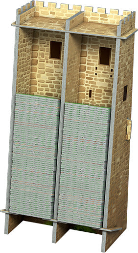 Carcassonne Expansion 4 The Tower Board Game - Strategic Medieval Tile Placement Game for Adults & Families - Perfect for Game Nights & Family Gatherings