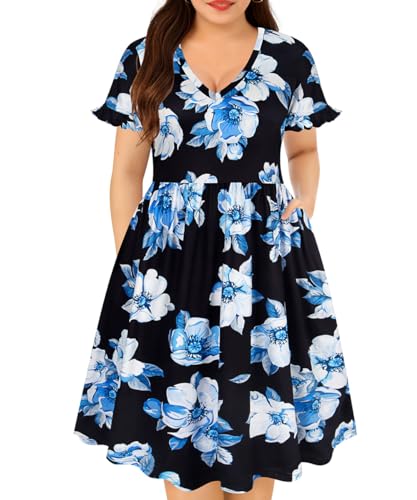 013-floral Black