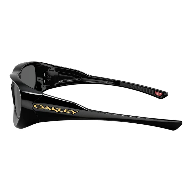Oakley De Soto Sunglasses - Polished Black Frame with Prizm Lens for Enhanced Clarity & UV Protection | Perfect for Running, Cycling & Outdoor Sports