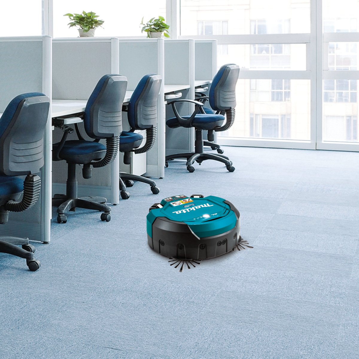36V (18V X2) LXT® Brushless Cordless Robotic Vacuum Cleaner - Powerful Smart Cleaning for Hardwood Floors & Carpets | Ideal for Home, Office & Pet Hair Removal