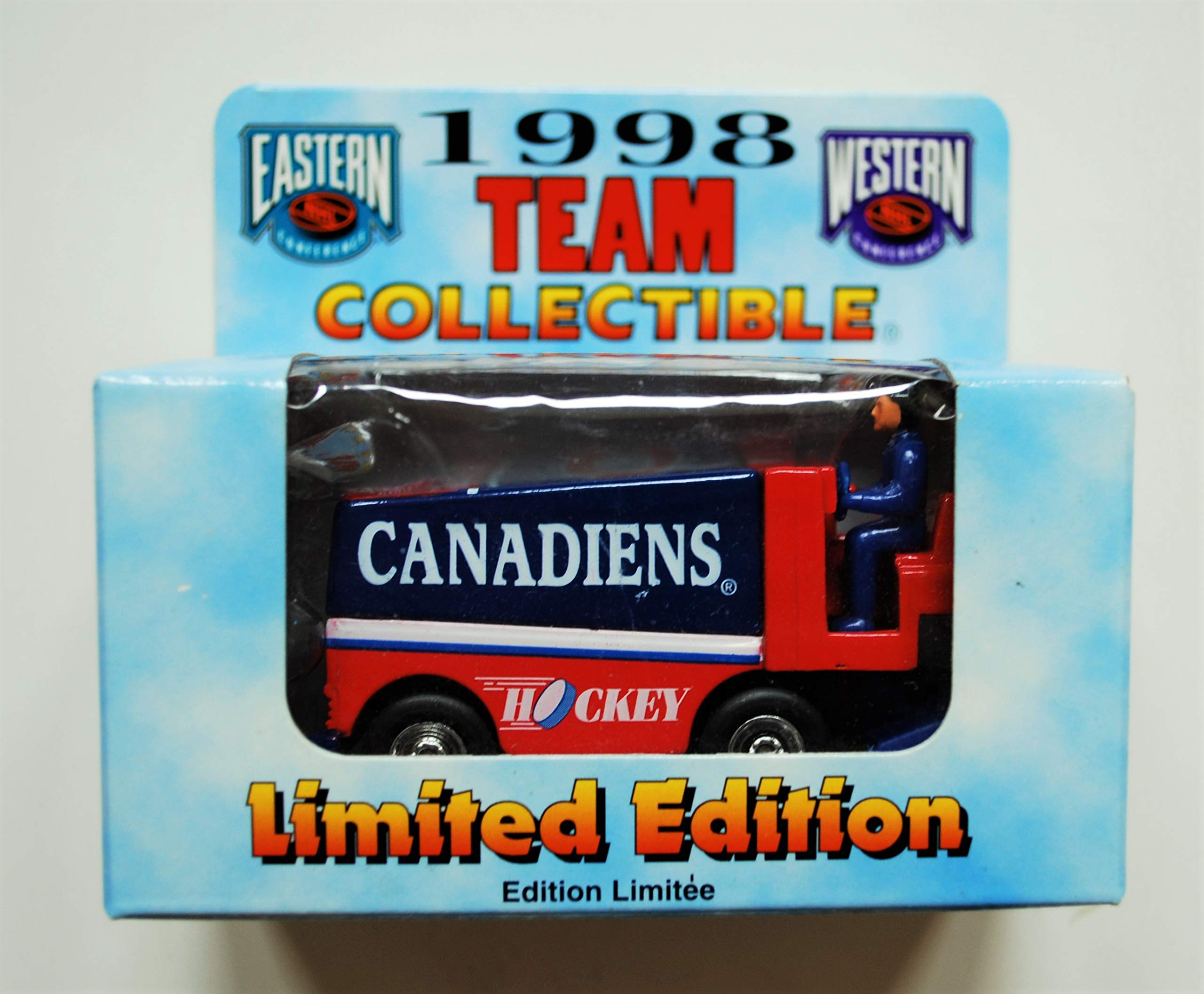 1998 NHL Montreal Canadiens Zamboni 1:50 Scale Diecast Collector's Edition - Perfect for Hockey Fans, Sports Memorabilia Display & NHL Collectibles Showcase