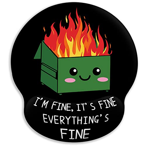 Dumpster on Fire Black