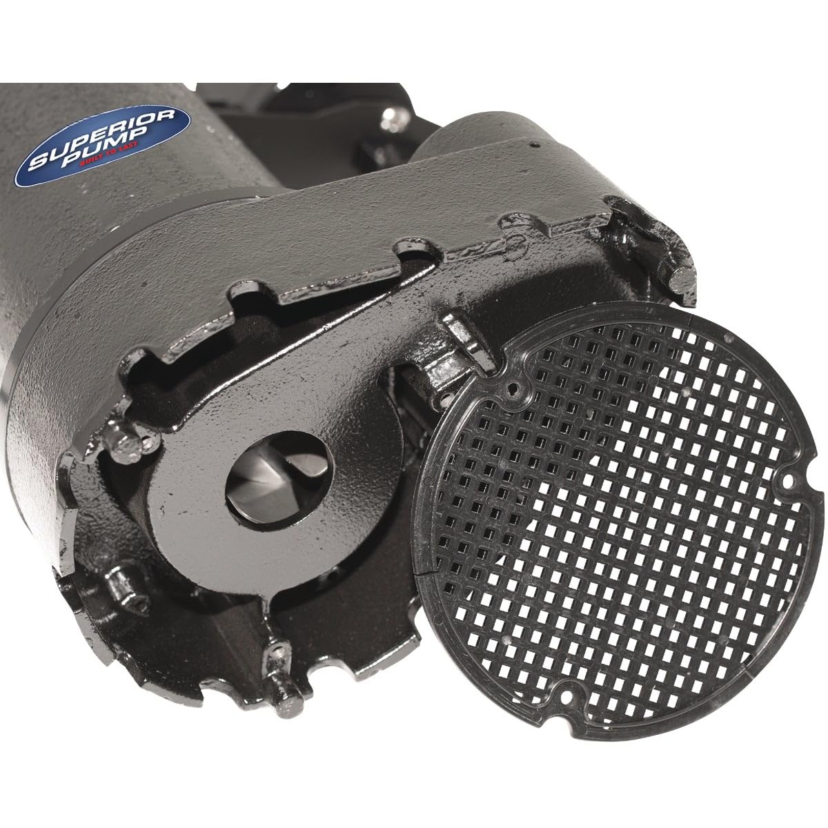 Superior Pump 92541 1/2 HP Cast Iron Sump Pump with Vertical Switch - Heavy Duty Water Removal for Basements, Crawl Spaces & Flood Prevention