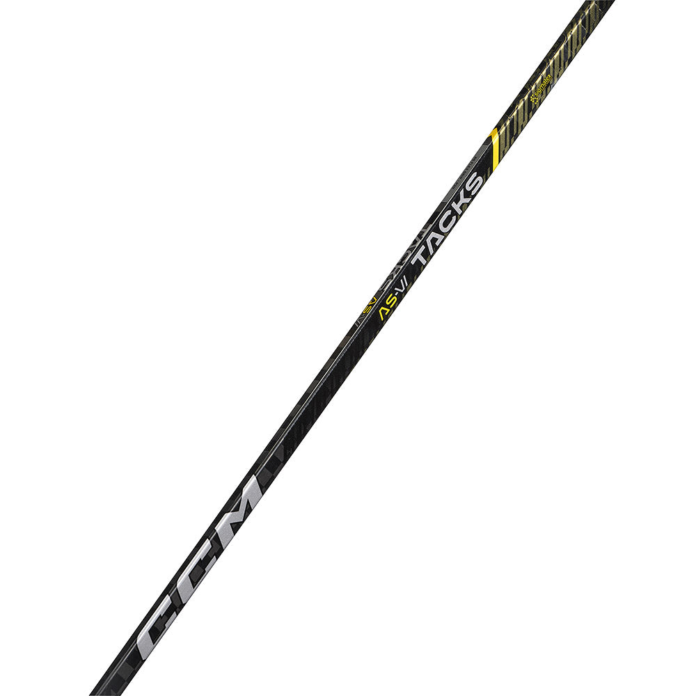 CCM Tacks AS6 Intermediate Ice Hockey Stick - Lightweight Carbon Fiber Design for Youth & Adult Players - Perfect for Practice, Games & Competitive Play