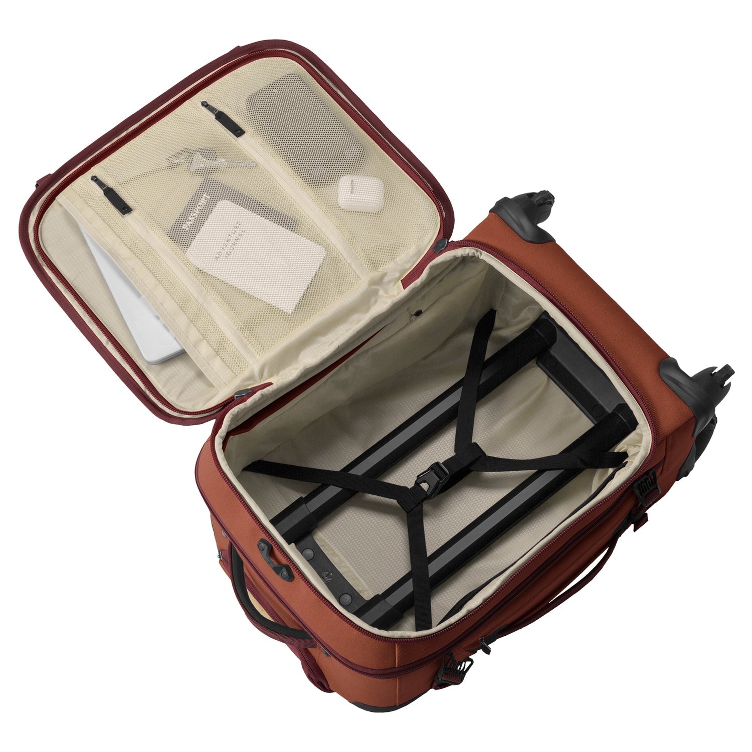 Eagle Creek Gear Warrior XE 4-Wheel Carry-On Luggage - Lightweight Durable Spinner Suitcase for Travel | Perfect for Business Trips & Weekend Getaways