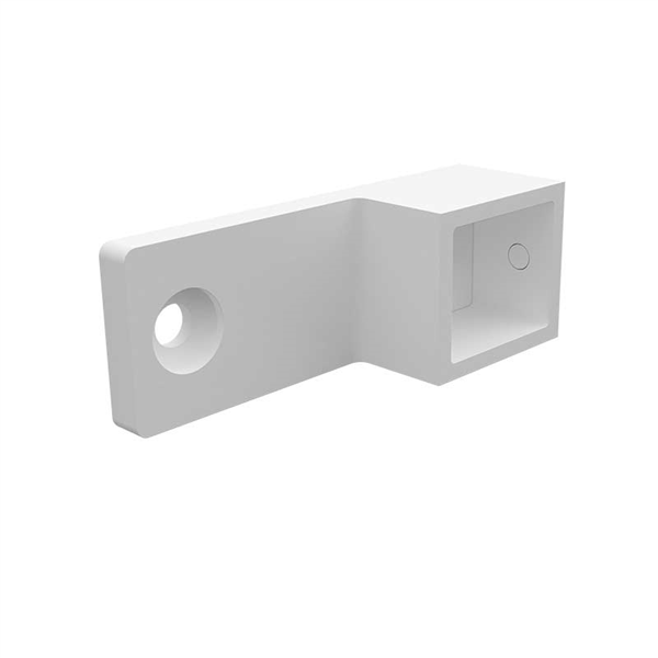 Summit Nanorail 25x21mm Extended Wall Plate - Premium Electrical Wall Plate Cover for Home & Office - Perfect for Cable Management and Modern Decor