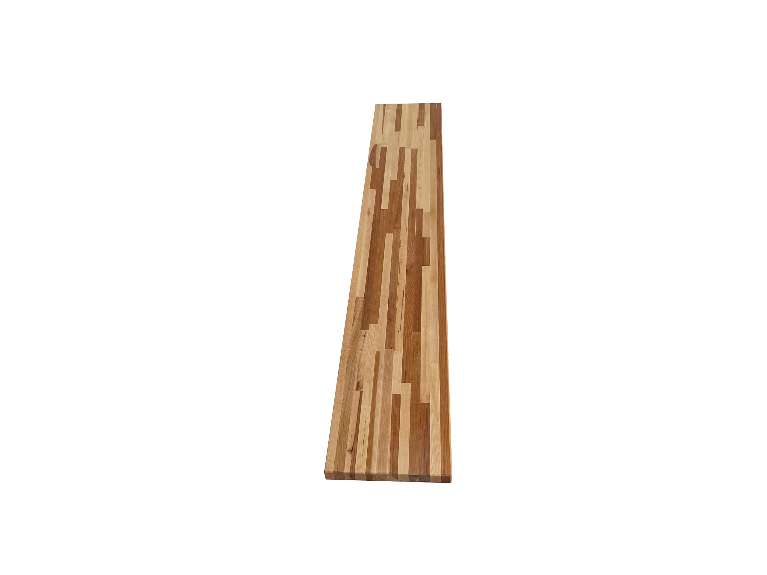 Premium Hickory Butcher Block Shelf - 1.5