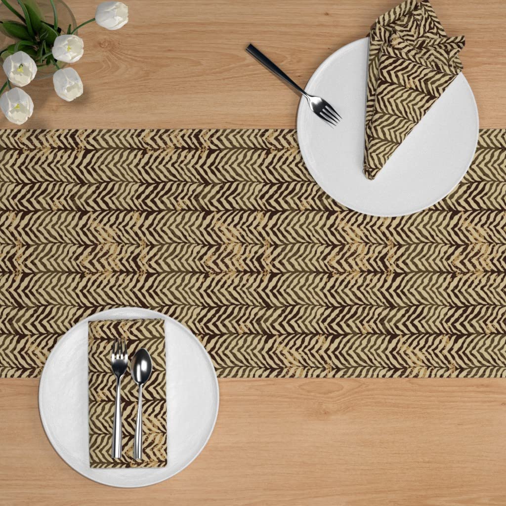 Custom Cotton Sateen Table Runner 72