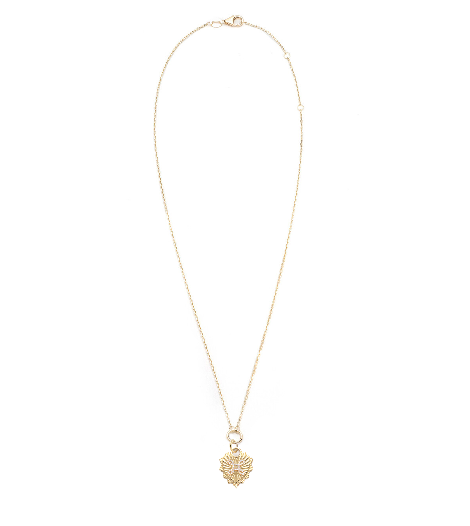Miniature Heart Pave Drop Necklace - Dainty Love Symbol Jewelry for Women | Perfect Gift for Valentine's Day, Anniversary & Romantic Occasions