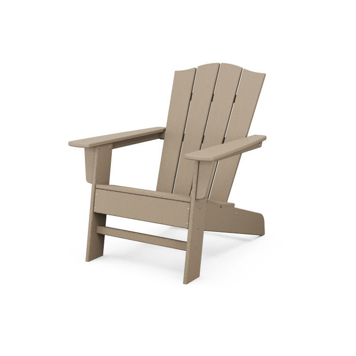POLYWOOD Crest Chair - Durable Outdoor Adirondack Chair for Patio, Poolside & Garden - All-Weather Resin Furniture