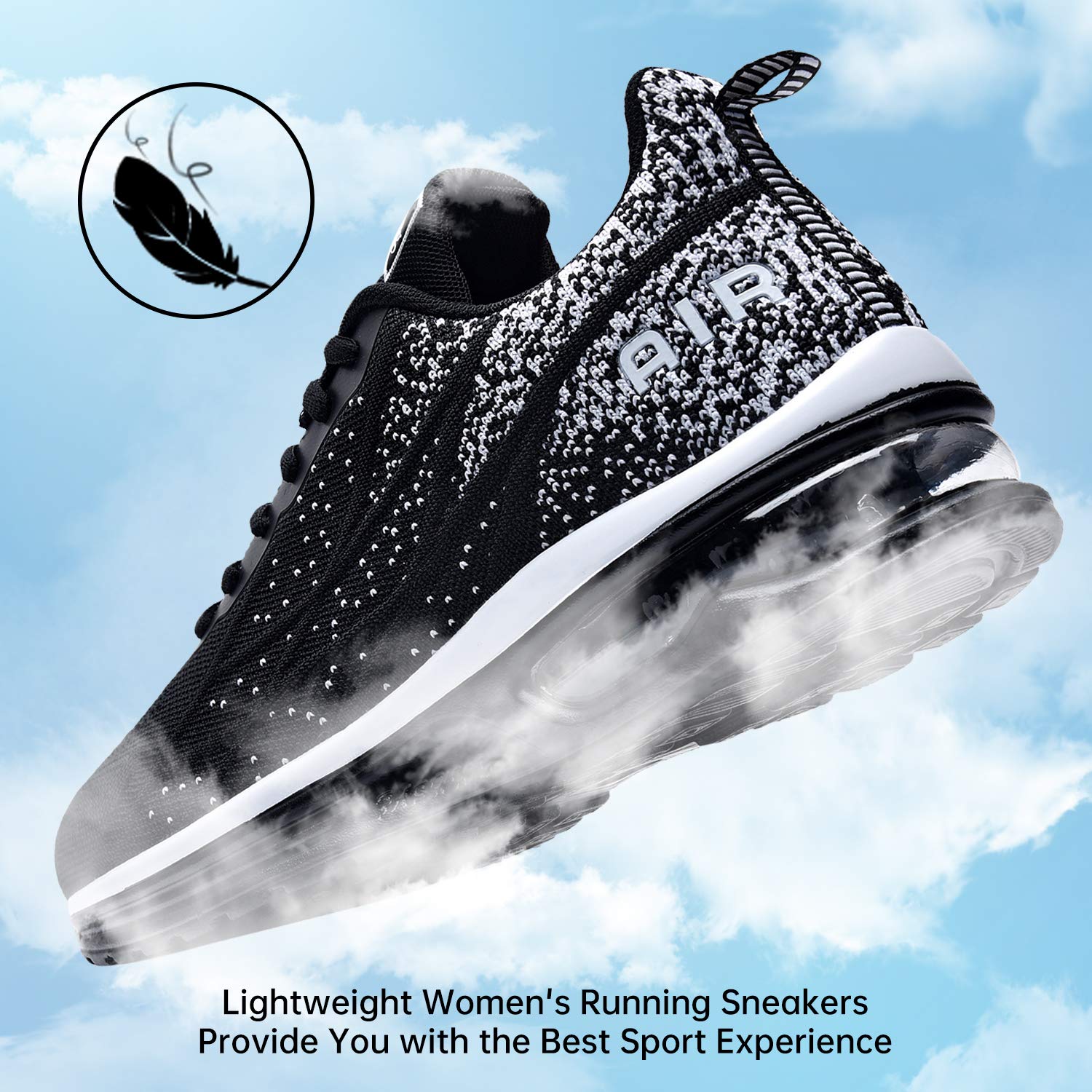MEHOTO Women's Fashion Tennis Walking Shoes - Lightweight Air Cushion Sneakers for Running, Jogging, Gym Workouts & Casual Wear | Perfect for Sports, Fitness & Everyday Comfort