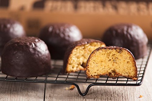 Delicious Italian Chocolate-Covered Bear-Shaped Snacks - Pan Dell'Orso Tubo with 5 Chocolate-Covered Biscuits, Pandolciotto & Grape Frollini Cookies | Perfect for Office Snacks, Kids Lunch Boxes & Coffee Breaks