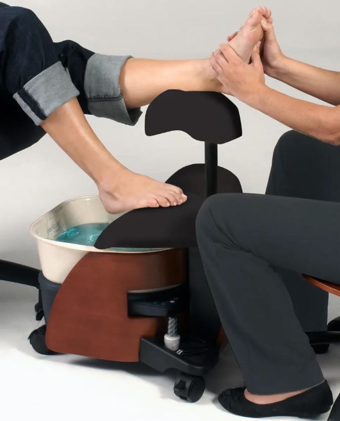 Continuum Pedicure Portable Pedi Spa - Electric Foot File Callus Remover for Soft Smooth Feet - Perfect for Home Pedicures & Travel