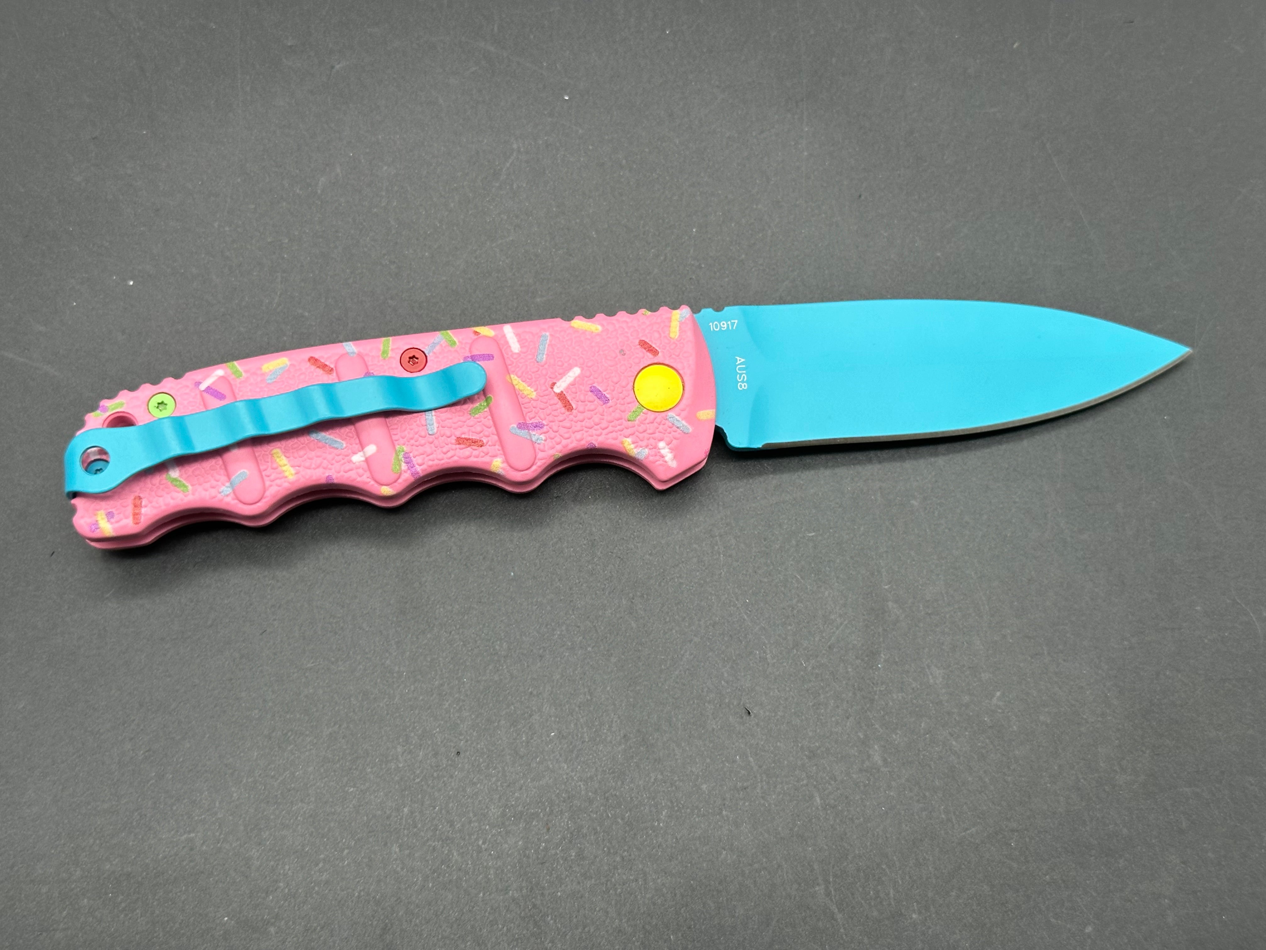 Boker Dessert Warrior Automatic Knife - Like New Condition - Perfect for Camping, Hiking & Outdoor Adventures