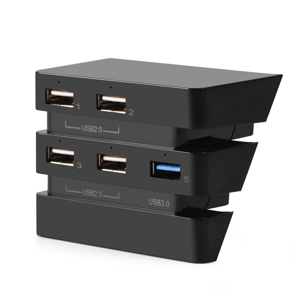 Surebuy Hub Controller Adapter - Expansion Hub Accessories with Unique LED Indicators for 4 Ports | Perfect for Smart Home Automation & DIY Electronics Projects