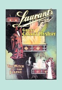 Laurant's Great Casket Mystery Fine Art Giclee Canvas Print - 20x30 Inches Wall Decor for Living Room, Bedroom & Office - Premium Gallery Wrapped Ready to Hang