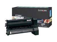 Lexmark C7706KH High-Yield Laser Printer Toner Cartridge - Compatible with Lexmark Printers | Ideal for Office & Home Printing Needs