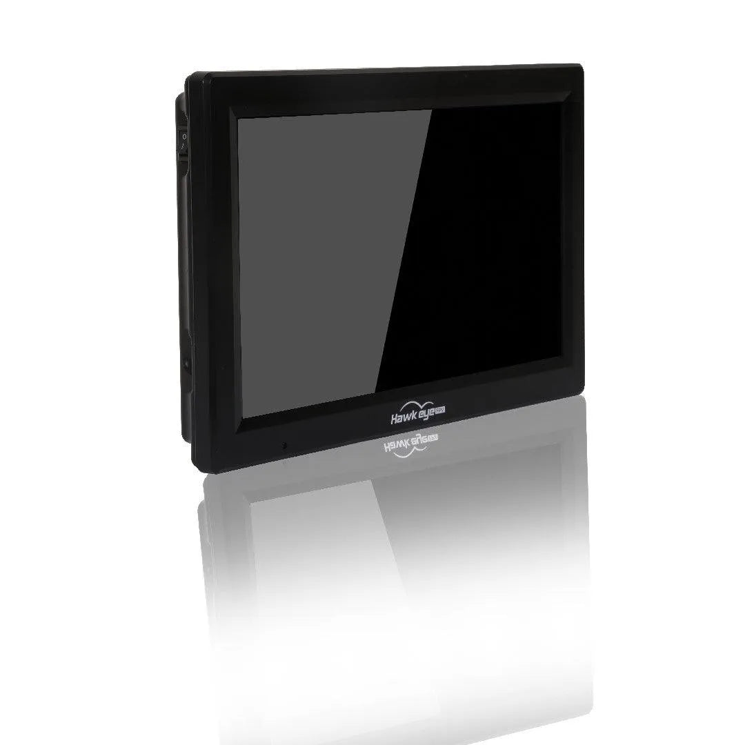 Hawkeye Captain X 10.2 Inch FPV Monitor with 1024×600 Resolution, 5.8G Receiver, 1000 Lux Brightness - Compatible with 3S/6S RC FPV Racing Drones - Perfect for FPV Racing, Drone Flying, and Aerial Photography
