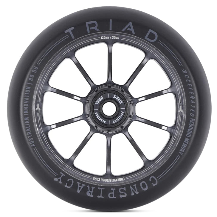 Triad Conspiracy Wheels 30mm Wide - Premium Skateboard Wheels for Smooth Riding & Tricks - Perfect for Street Skating & Park Performance