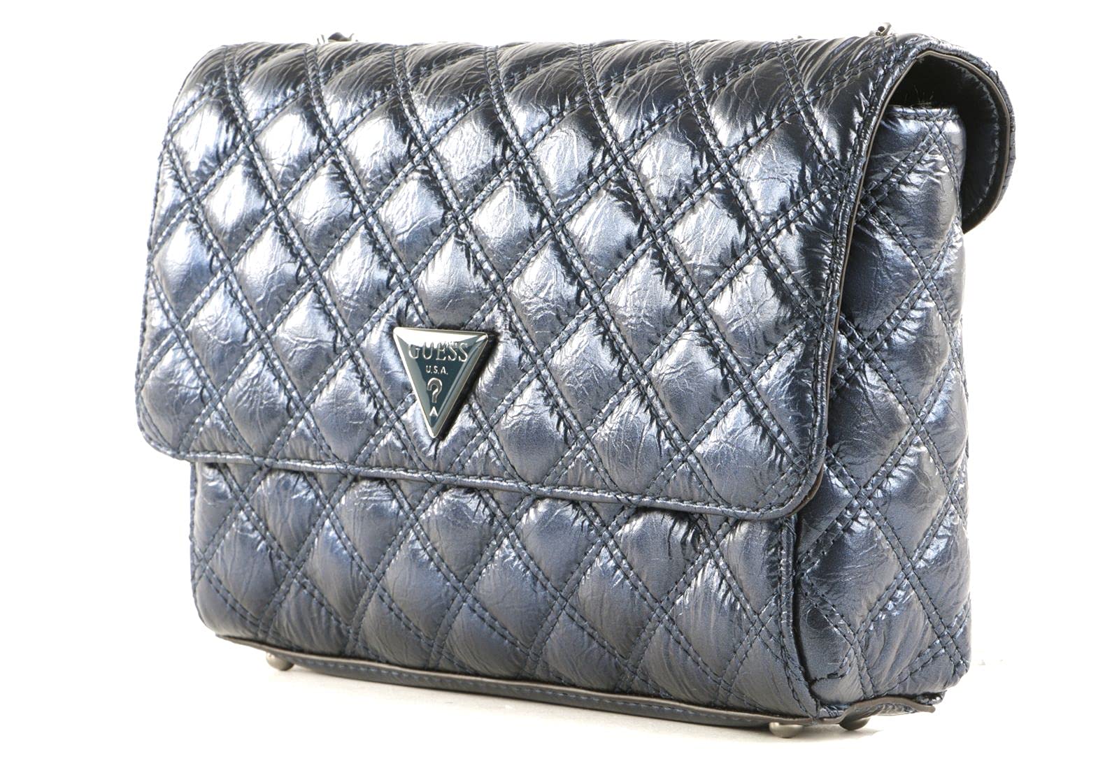 GUESS Cessily Convertible Crossbody Flap Bag in Midnight Blue - Stylish Women's Shoulder Purse for Work, Travel & Everyday Use