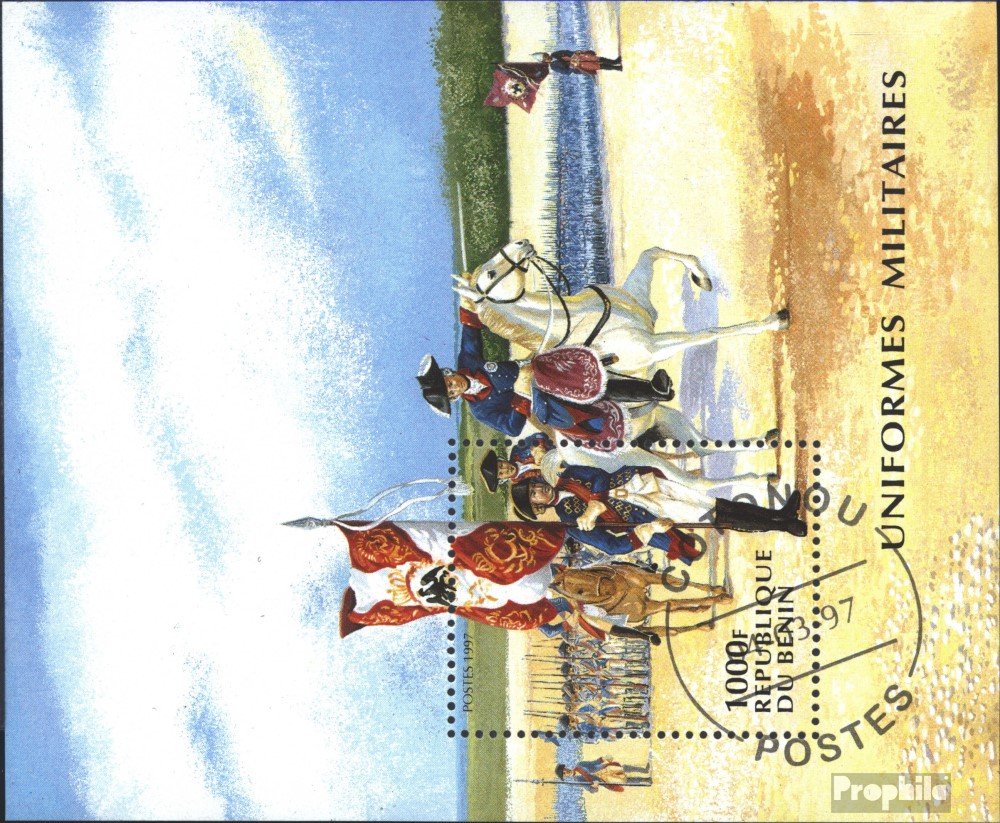 1997 Benin Prussian Uniforms Stamps - Military Collectors for Display