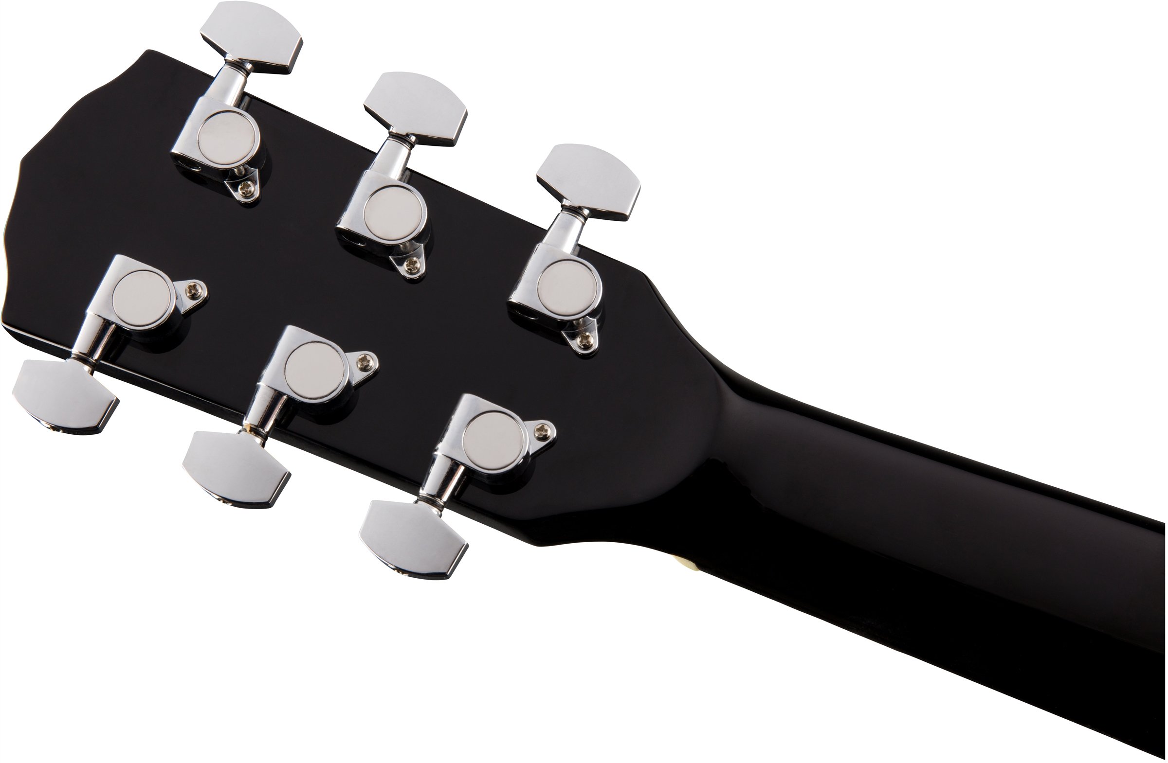 Fender CD-60S Solid Top Dreadnought Acoustic Guitar - Black with Hard Case, Tuner, Strap, Strings, Picks & Instructional DVD | Perfect for Beginners, Live Performances & Home Practice