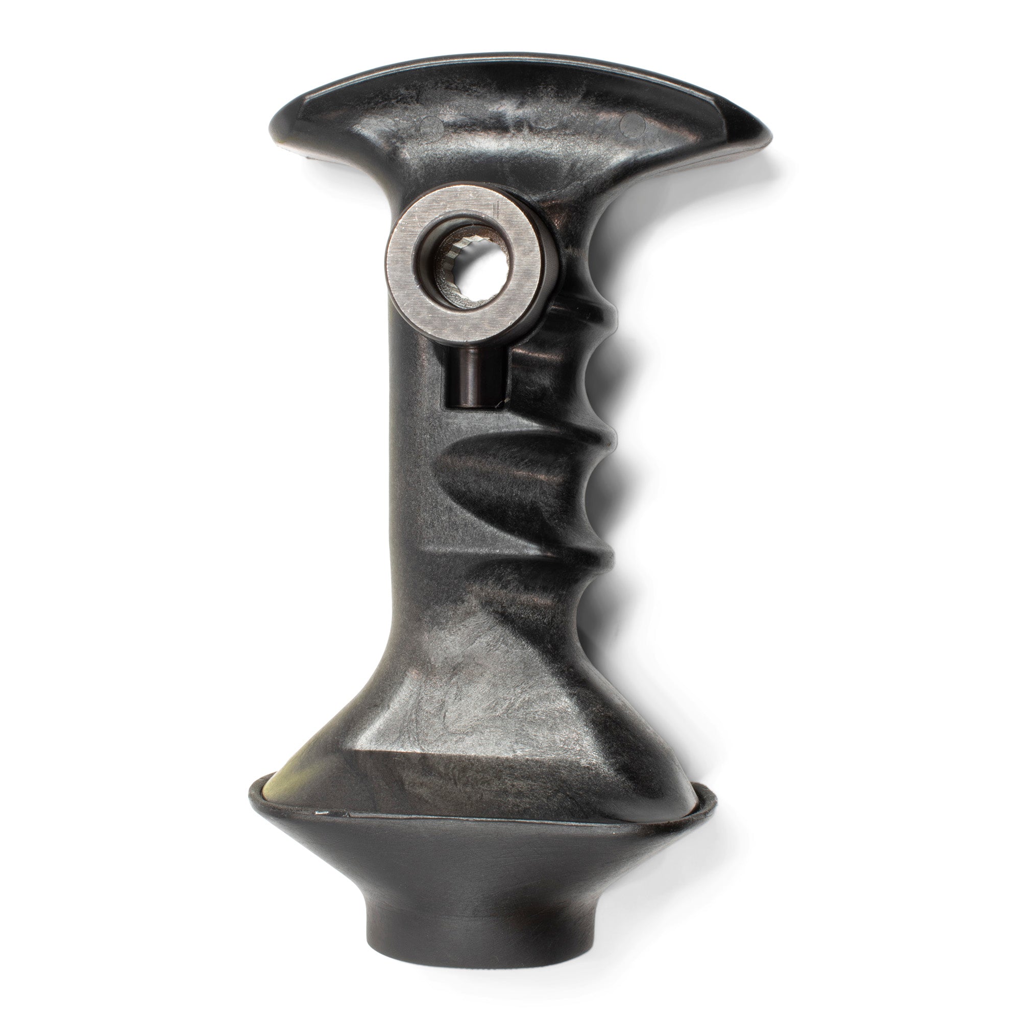 JVF Magnetic Ergonomic Push Tool Handle with Power Arm - Ultra Compatible Left-Handed Design for Woodworking & DIY Projects