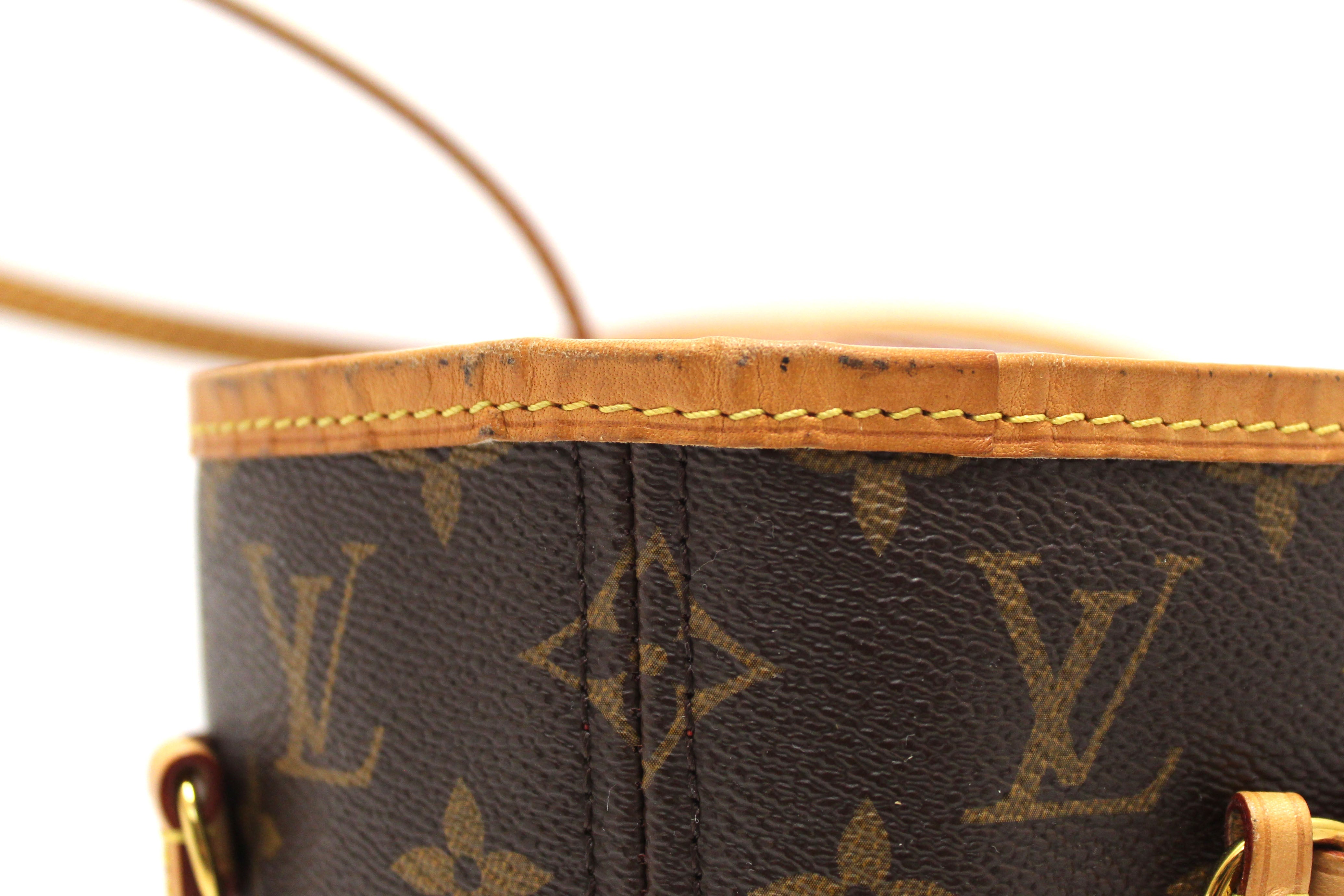 Authentic Louis Vuitton Monogram Neverfull MM Tote Bag - Luxury Designer Handbag for Women, Perfect for Work, Travel & Everyday Use